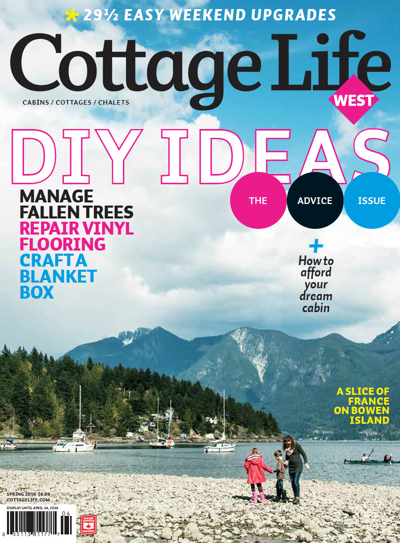 Cottage Life Spring 2016 Cover