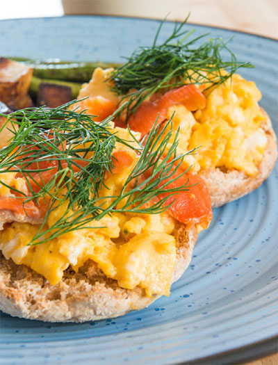 The Snug Cafe omelette