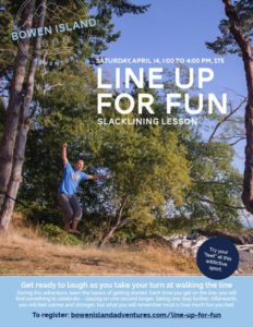 Line Up for Fun - Slacklining Lessons